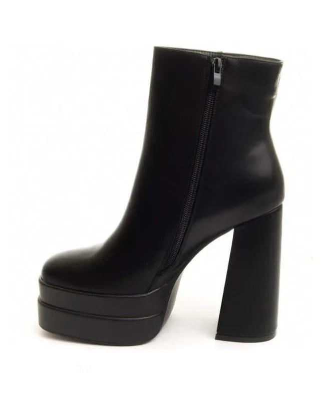 Zdjęcie Botines negros tacón ancho: elegancia y comodidad para tu estilo
