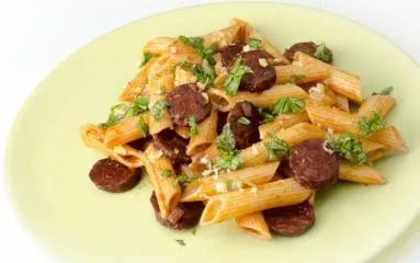 Zdjęcie Penne z chorizo – prosty przepis na pyszny obiad w 30 minut