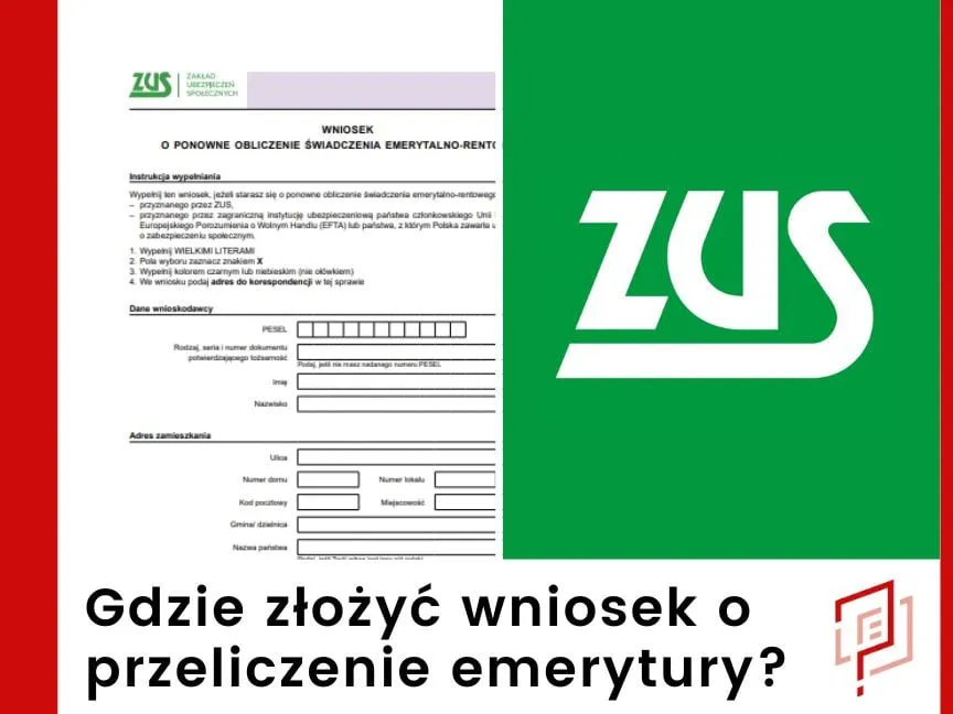 Zdjęcie Kiedy złożyć wniosek o przeliczenie emerytury? Najlepszy moment