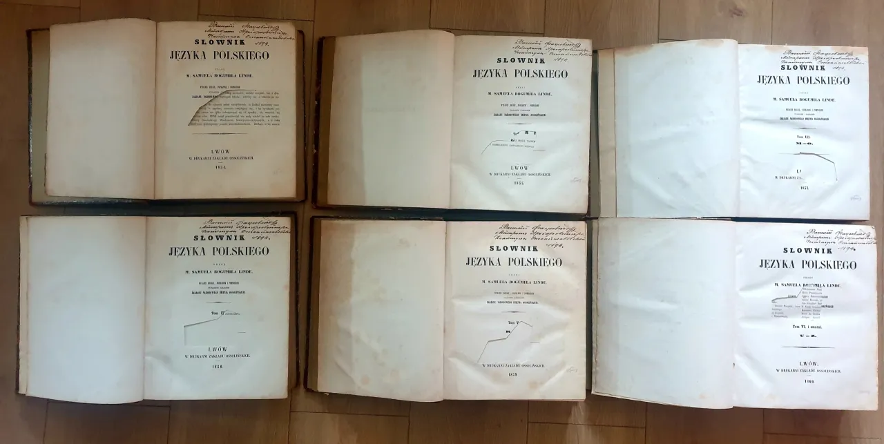 Samuel Bogumił Linde lub jego słownik