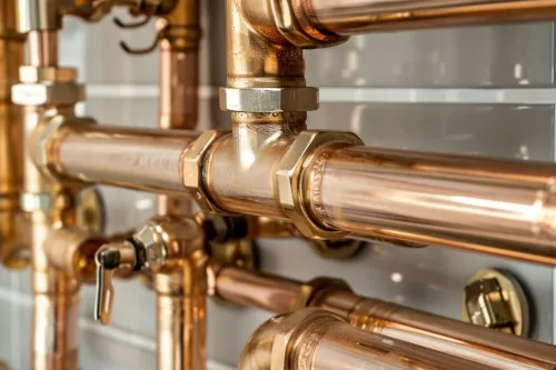 nowoczesne rury instalacyjne PP PEX miedź