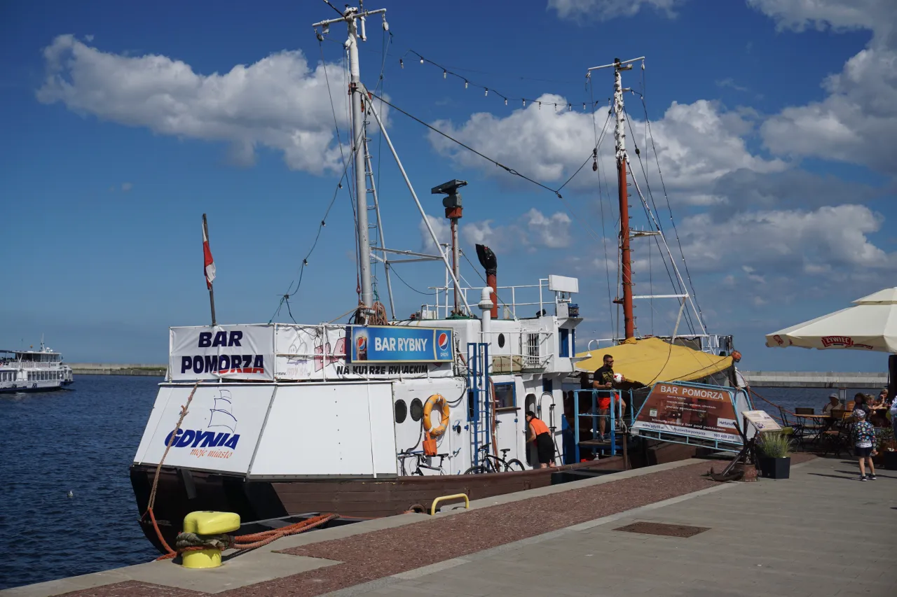 Gdynia restauracje rybne morze