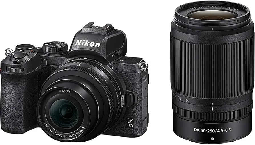 Nikon Z DX 16-50mm i 50-250mm