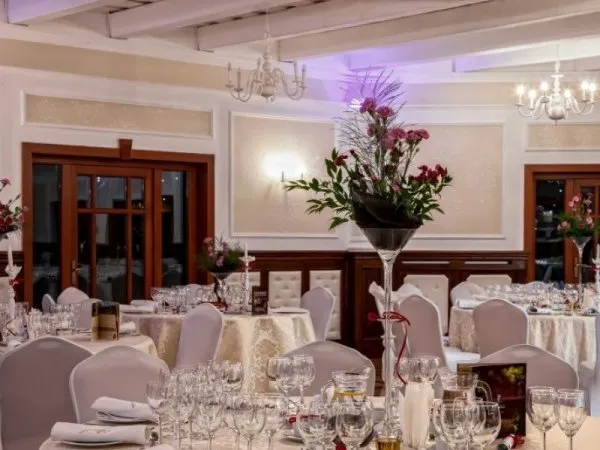 Dania restauracji Cristalino Dworek Modrzewiowy