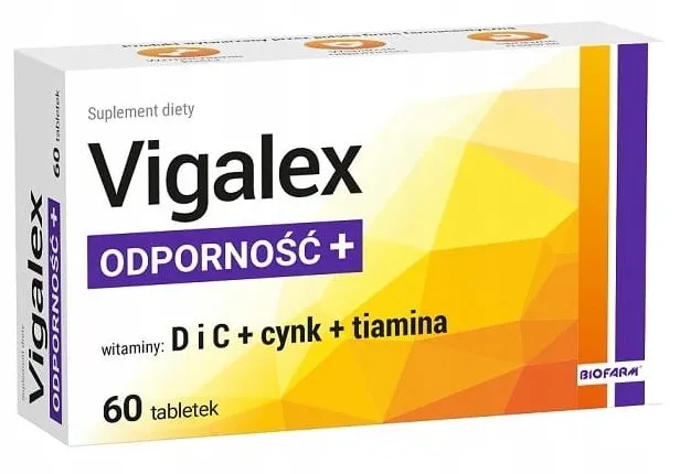 Suplementy na odporność witamina D C cynk