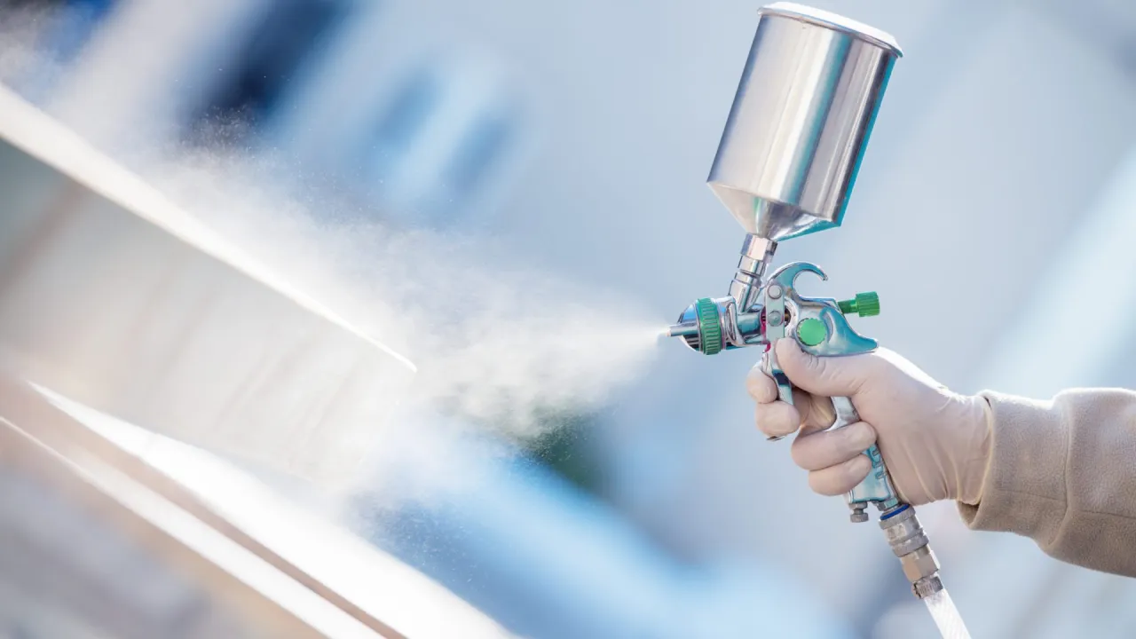 Rodzaje pistoletów lakierniczych HVLP LVLP HP