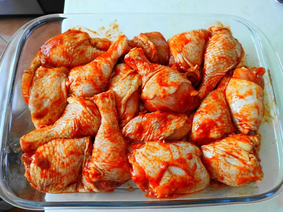 różne marynaty do udek kurczaka