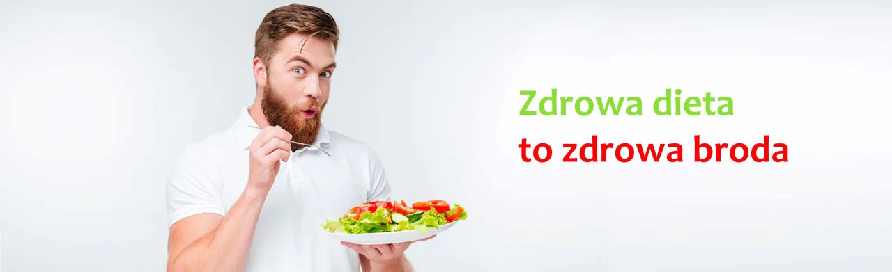 zdrowa dieta na porost brody