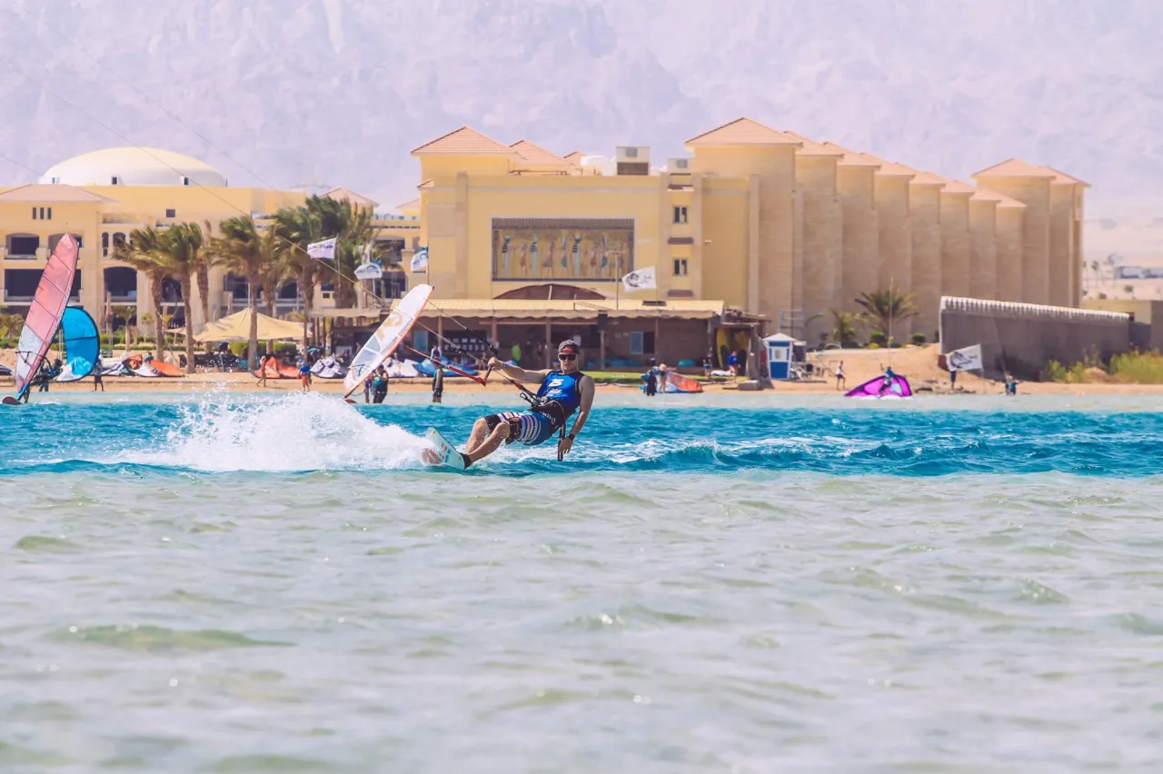 Mapa spot&oacute;w kitesurfingowych Egipt