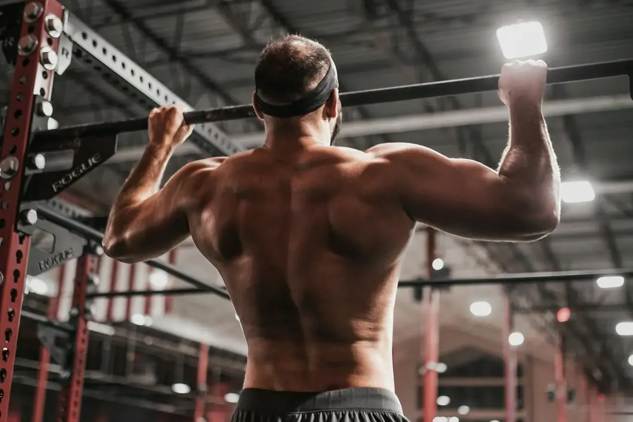 gainer przed czy po treningu infografika