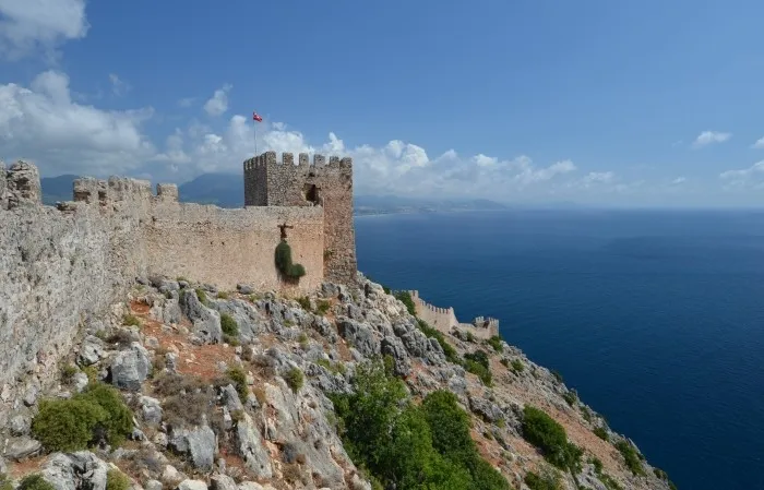 Alanya zamek i port