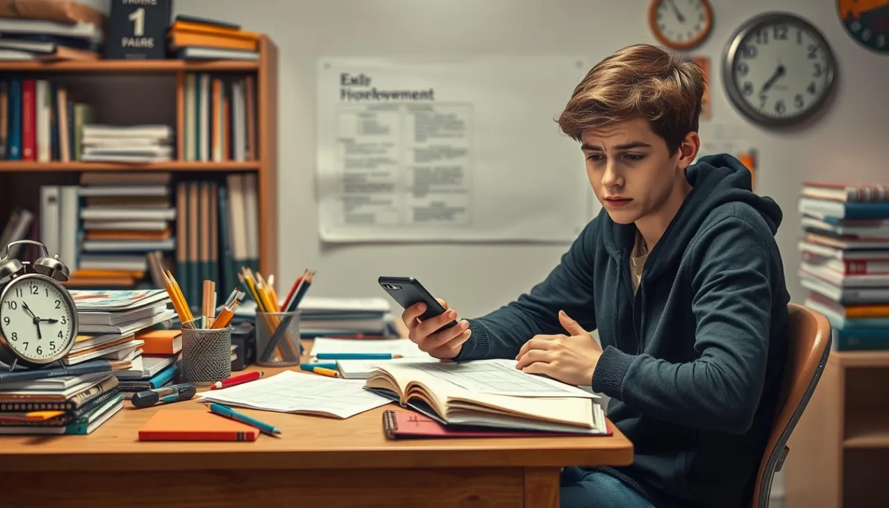 stres przed maturą prokrastynacja uczeń