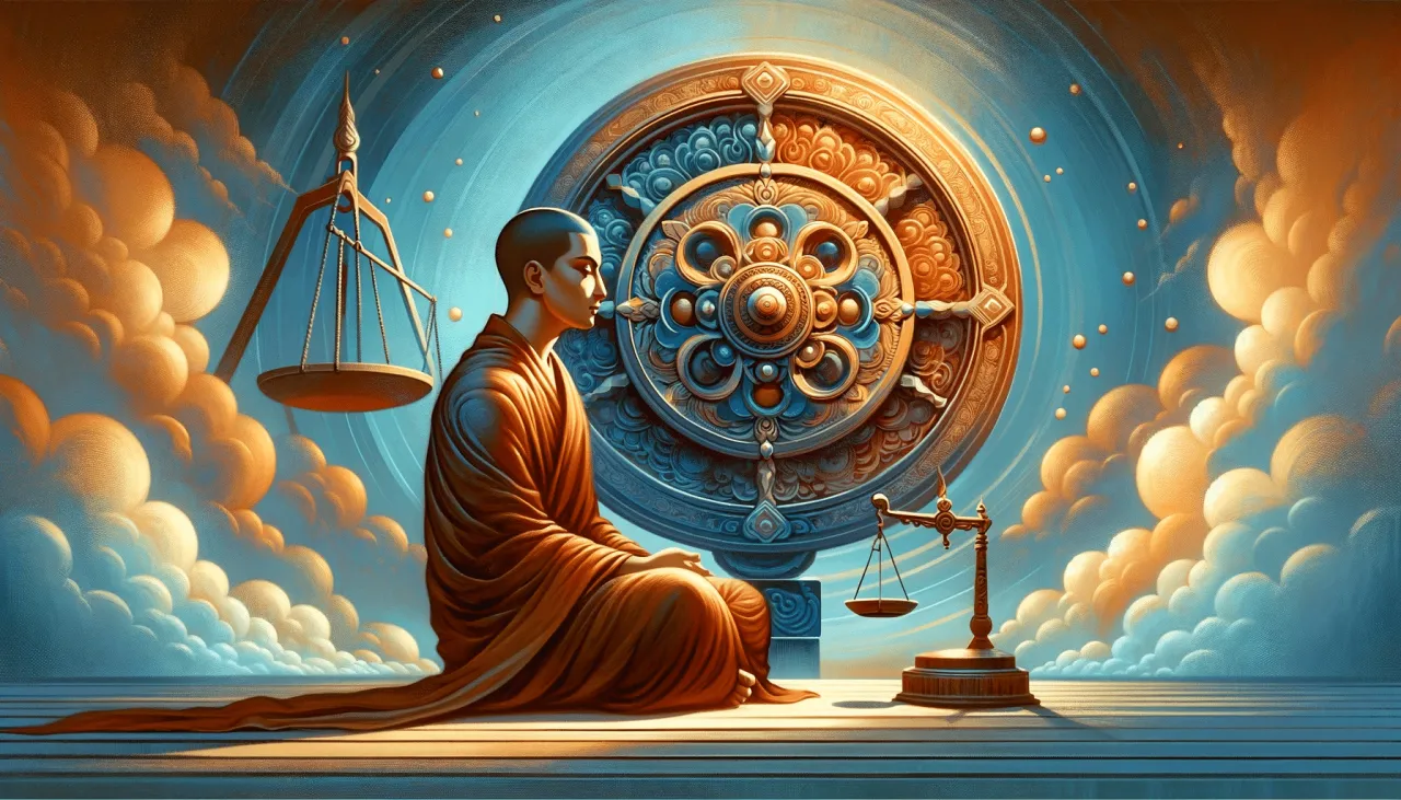 buddyjskie symbole etyka medytacja