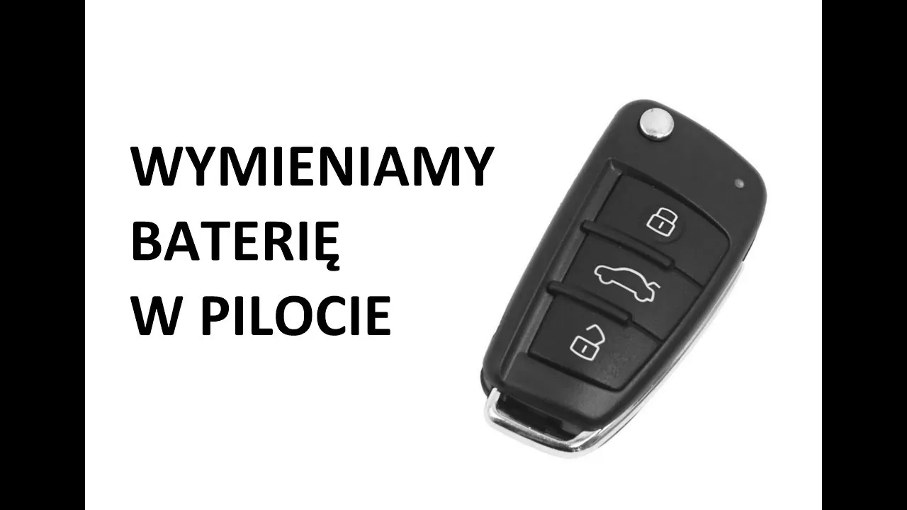 Audi A6 C6 kluczyk pilot bateria wymiana