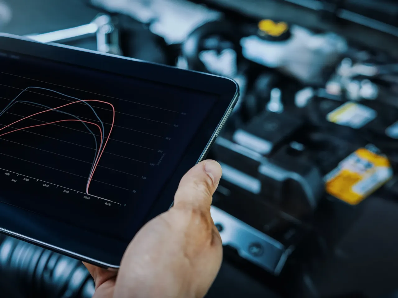 schemat działania chip tuningu ECU