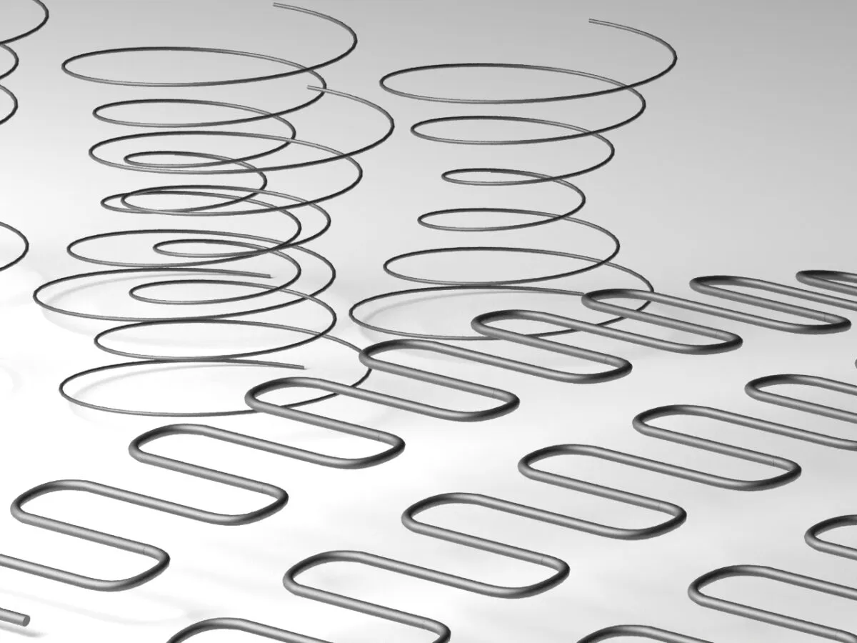 Różne typy sprężyn do kanapy