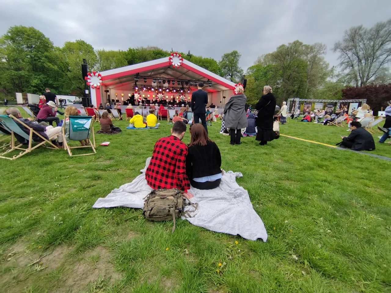 Piknik w Łazienkach Królewskich