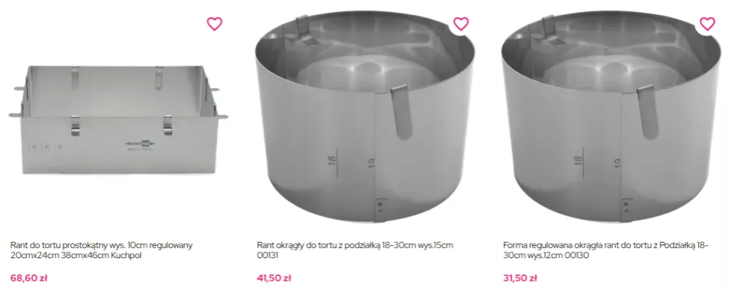 ranty do tortu regulowane i stałe por&oacute;wnanie