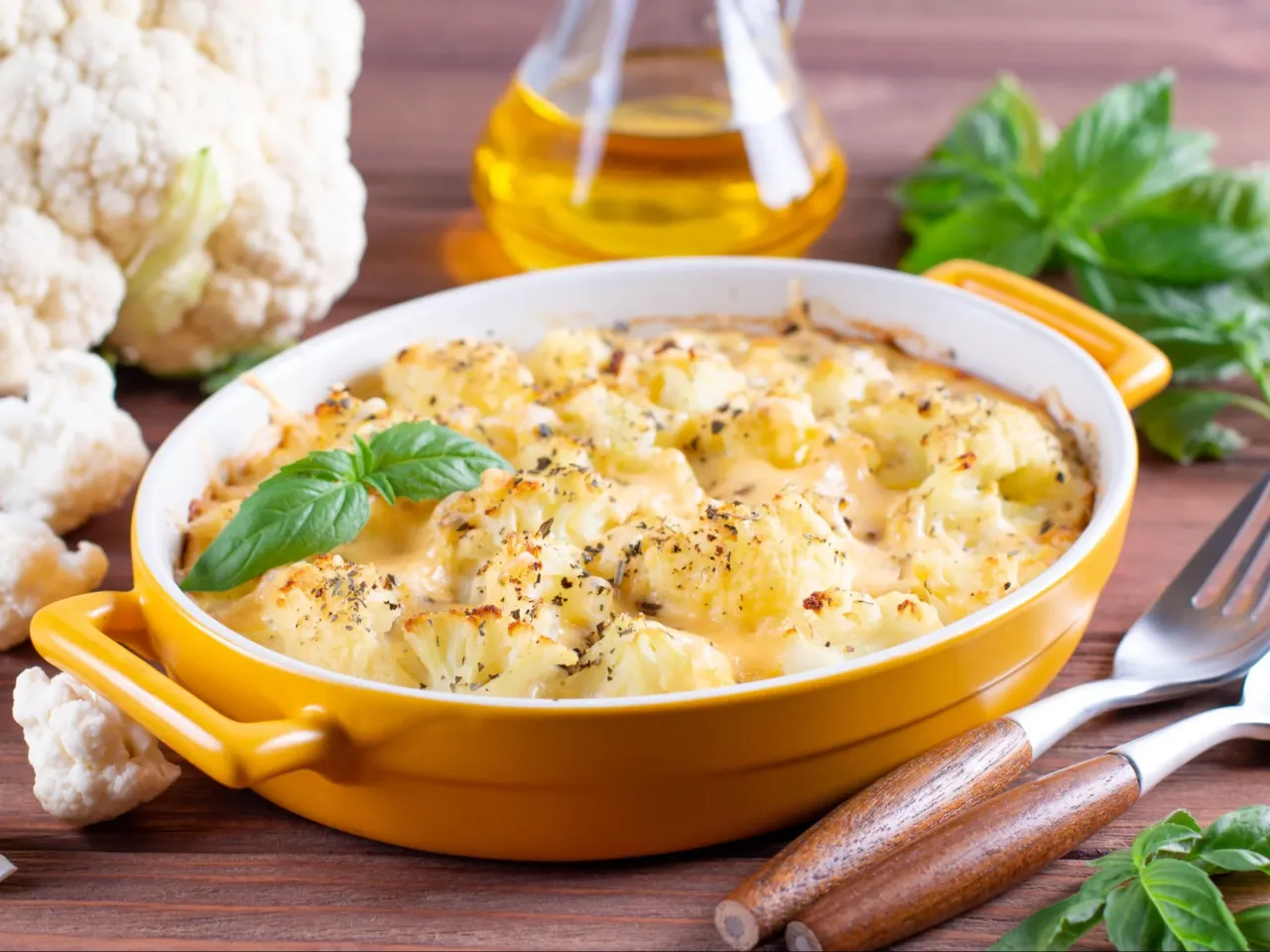 zapiekanka kalafiorowa, curry z kalafiora