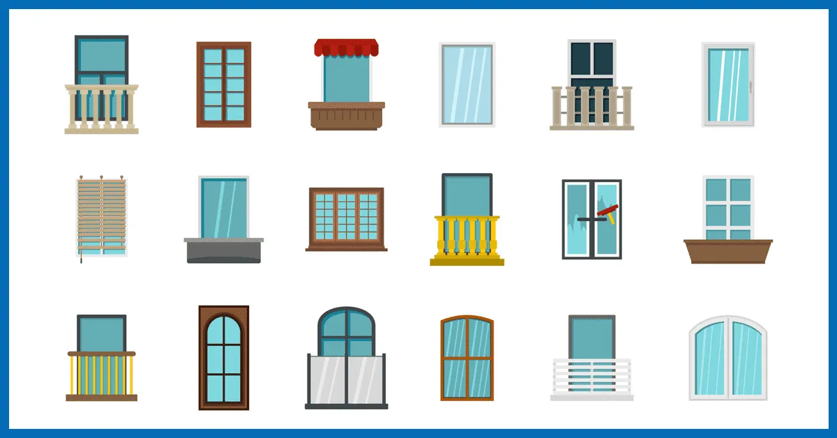 różne rodzaje okien w domu szprosy okno dachowe skrzynkowe