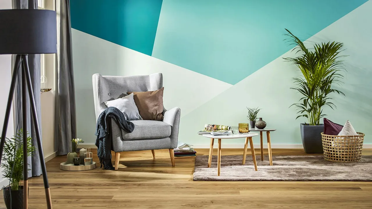 Nowoczesny salon inspiracje kolorystyczne