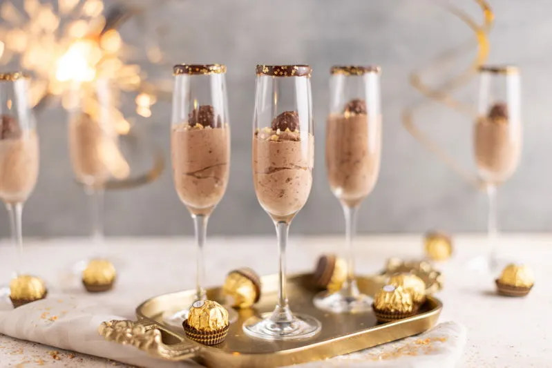 Silvester Dessert Deko Ideen