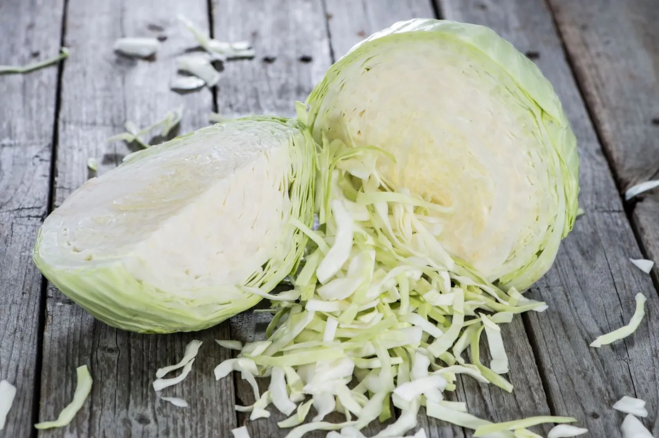 chou blanc frais et croquant