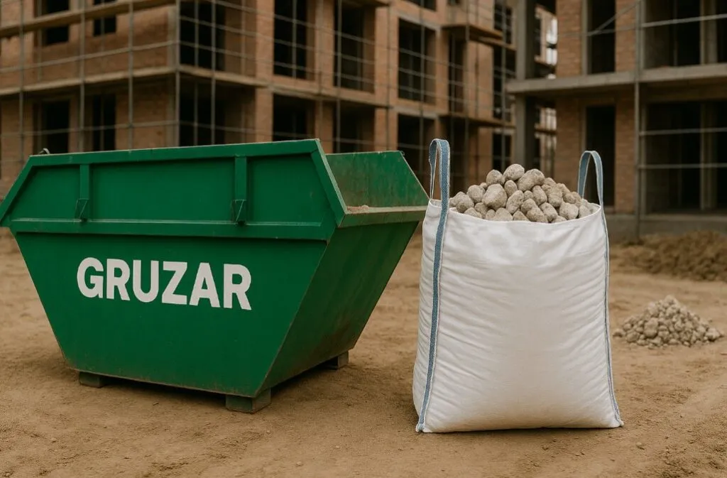 kontener na gruz i worki big bag