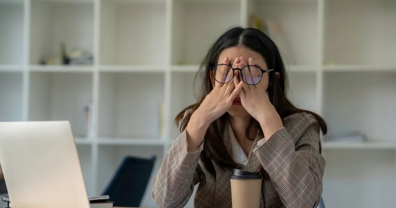 osoba zestresowana, napięcie psychiczne