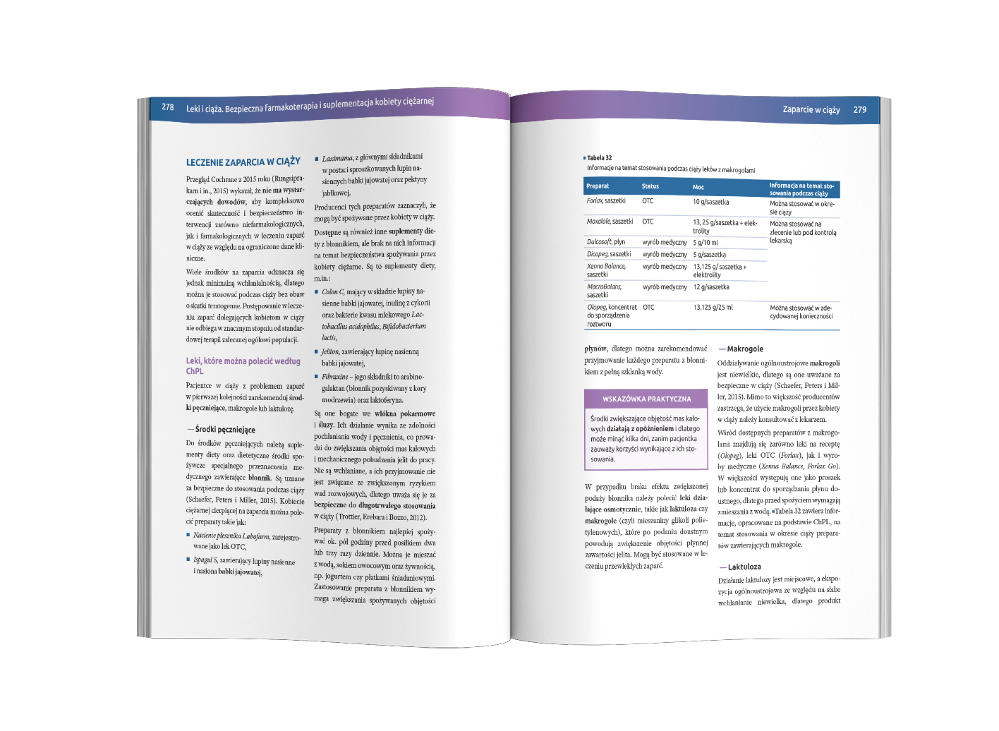 bezpieczne leki na zaparcia w ciąży i dla dzieci