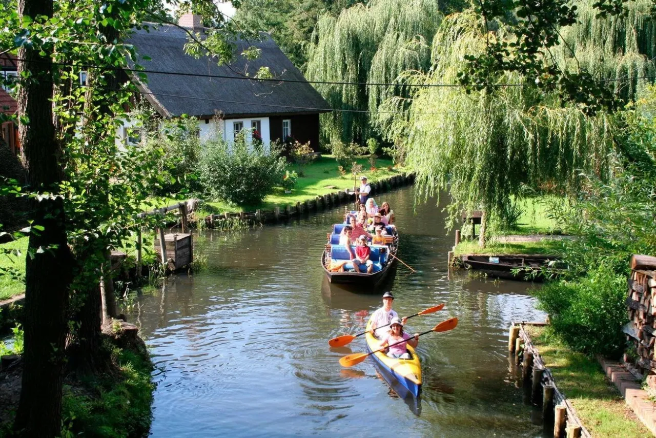 Gurkenradweg Spreewald Familie
