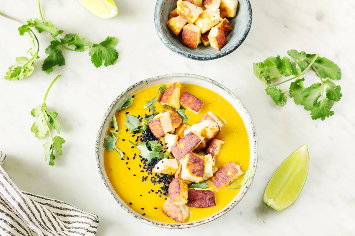 dynia i bataty w zupie