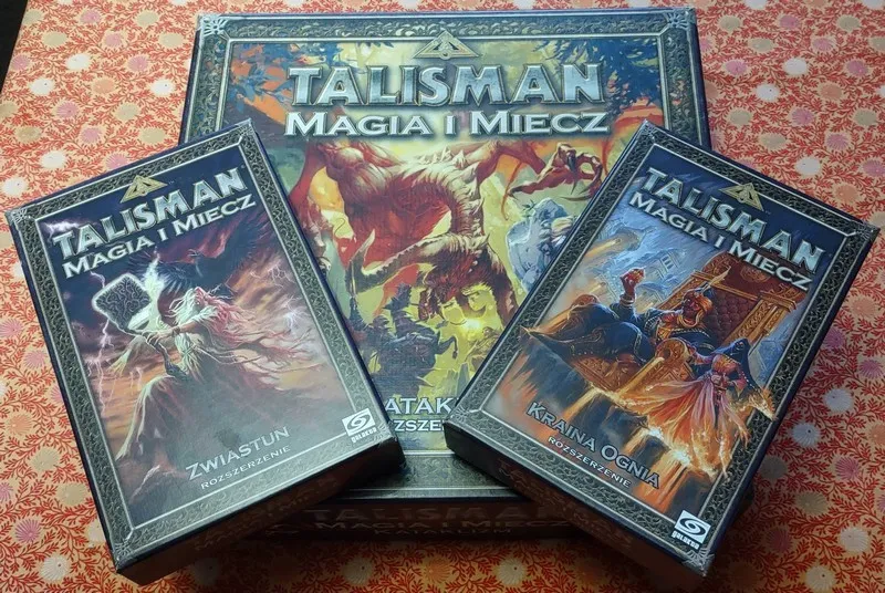 Talisman Magia i Miecz dodatki