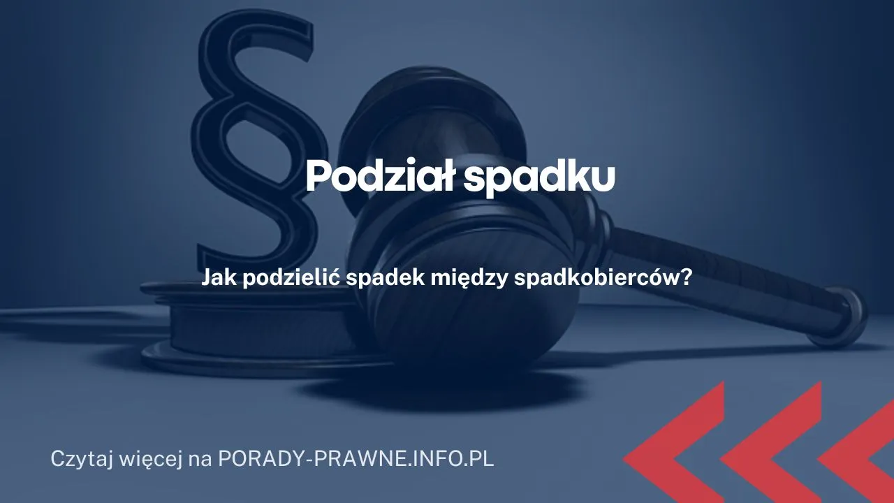 podział majątku spadkowego schemat