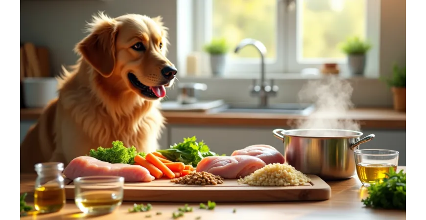 przygotowanie domowej karmy dla psa krok po kroku