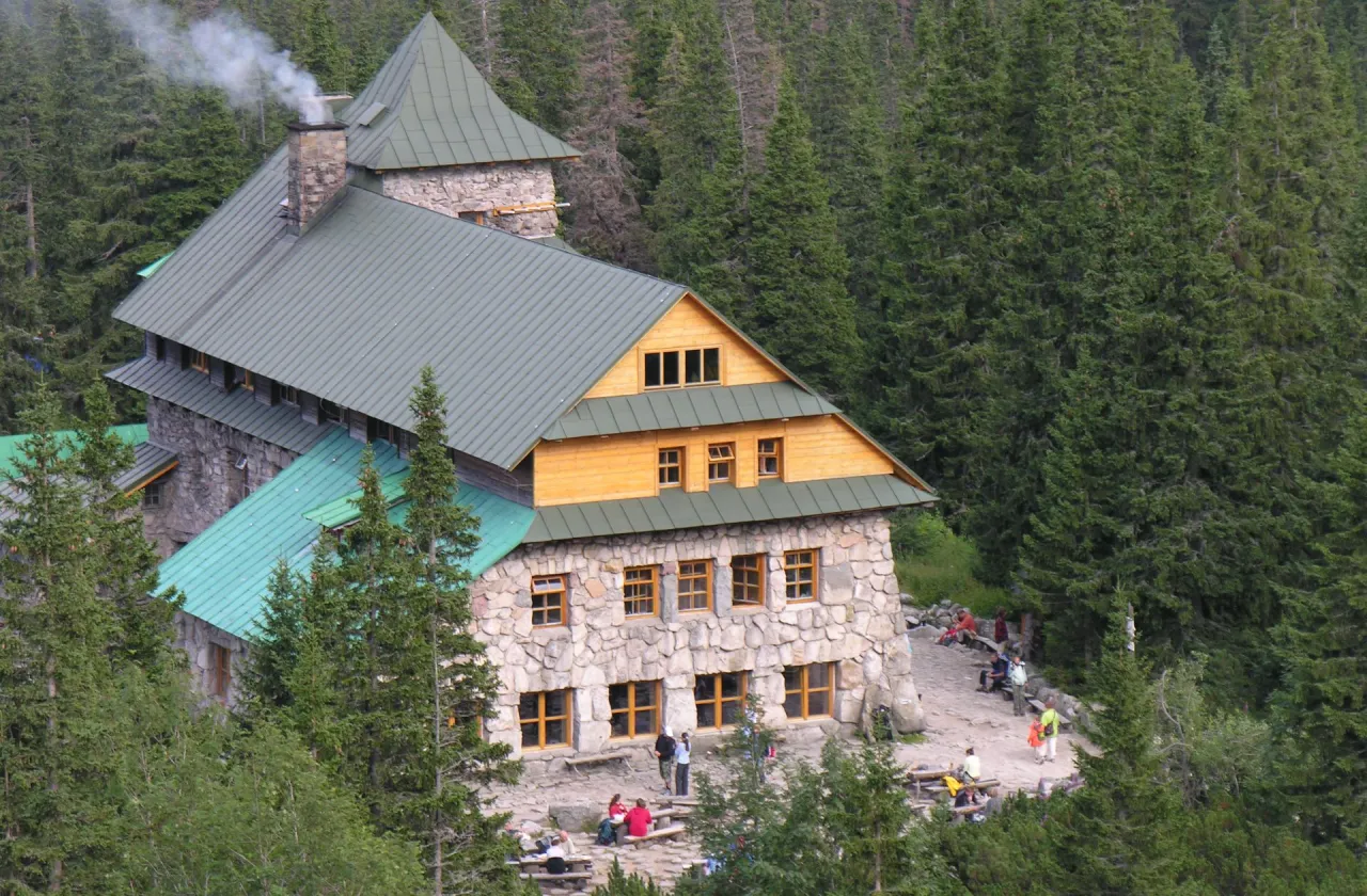 Hala Gąsienicowa schronisko Murowaniec