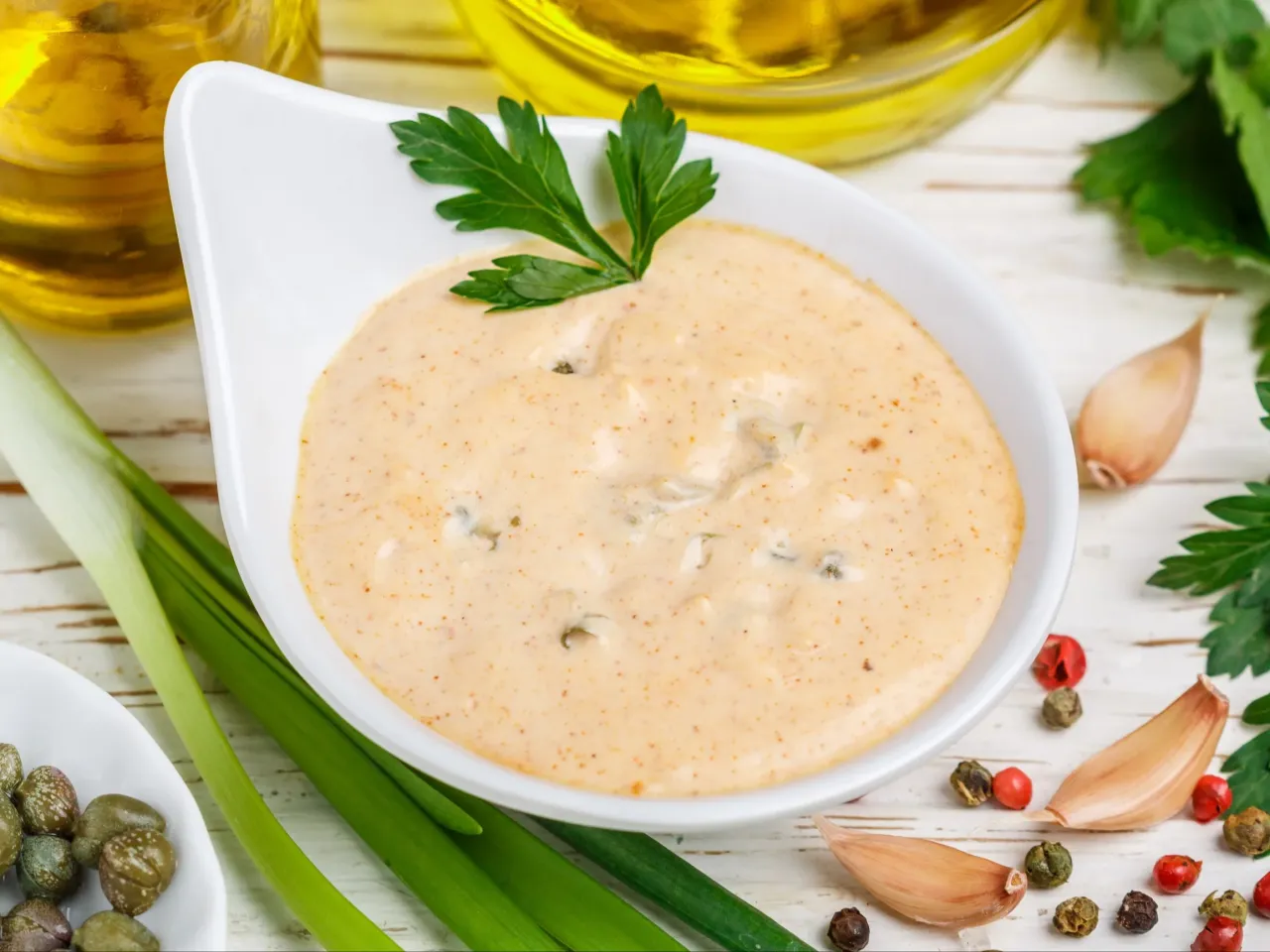 Sos duński hot dog składniki