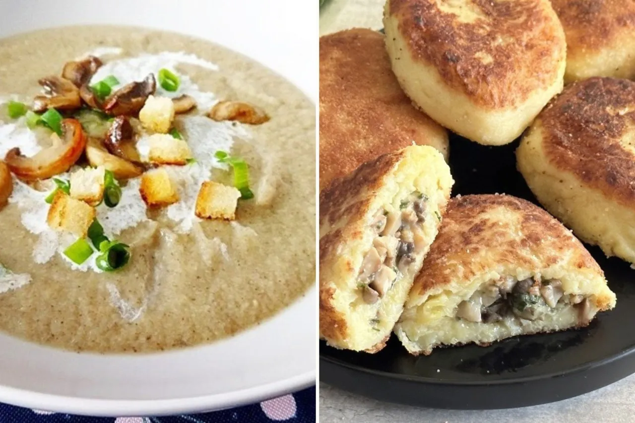 Klasyczne polskie dania z pieczarkami