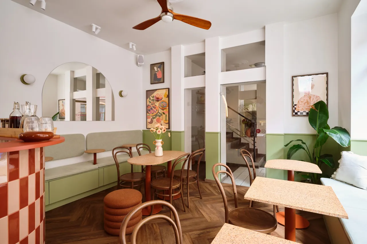 kawiarnia rodzinna wnętrze estetyczne