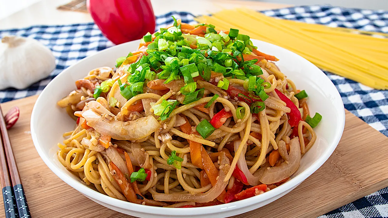 Makaron spaghetti gotowany z sodą oczyszczoną