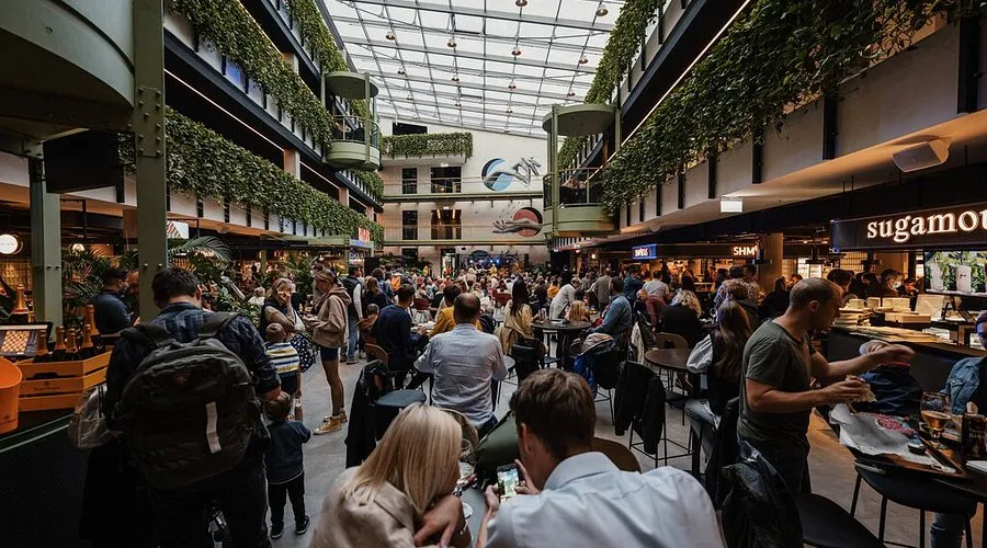 Paupio Turgus Wilno food hall