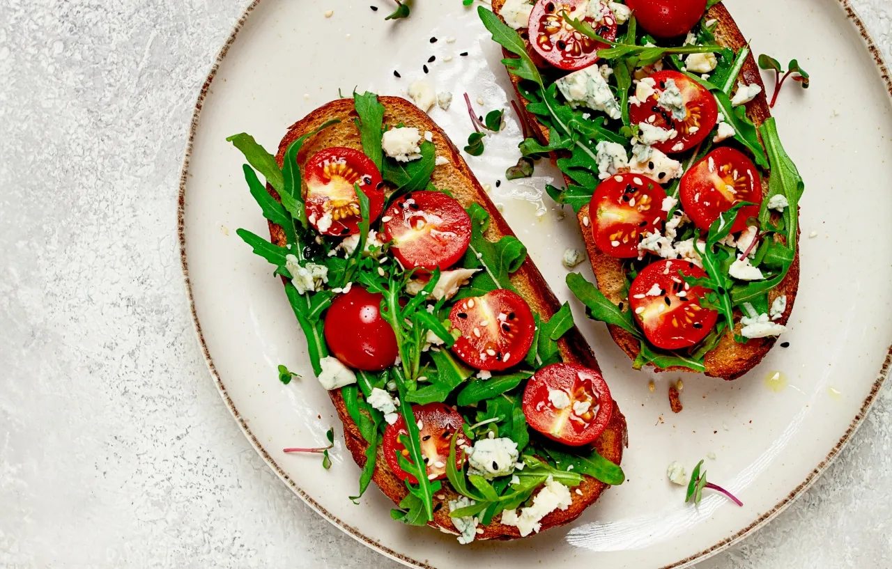 Sycące dania wegetariańskie z mozzarellą