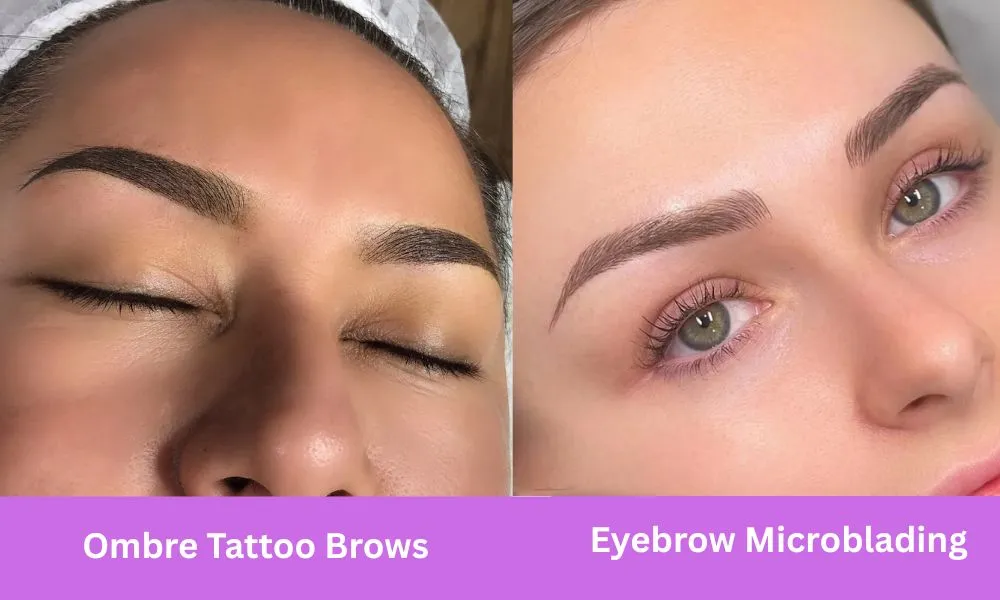 porównanie microblading i ombre brows