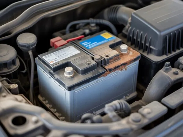 uszkodzony spuchnięty akumulator żelowy