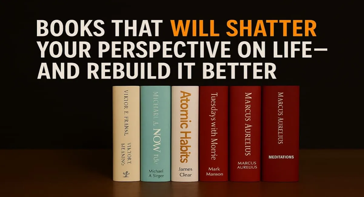 books that change perspective, open mind, personal growth literature