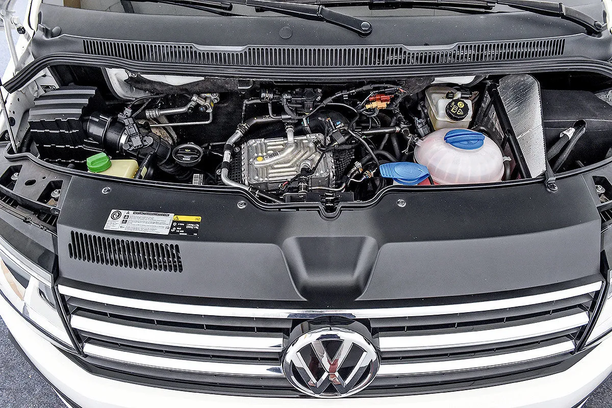 VW T6 Motorraum &Uuml;bersicht