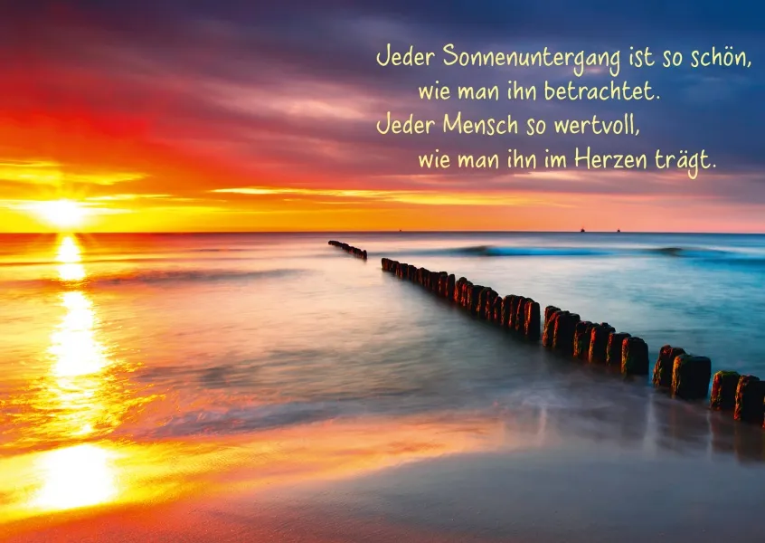 inspirierende zitate natur sonnenuntergang