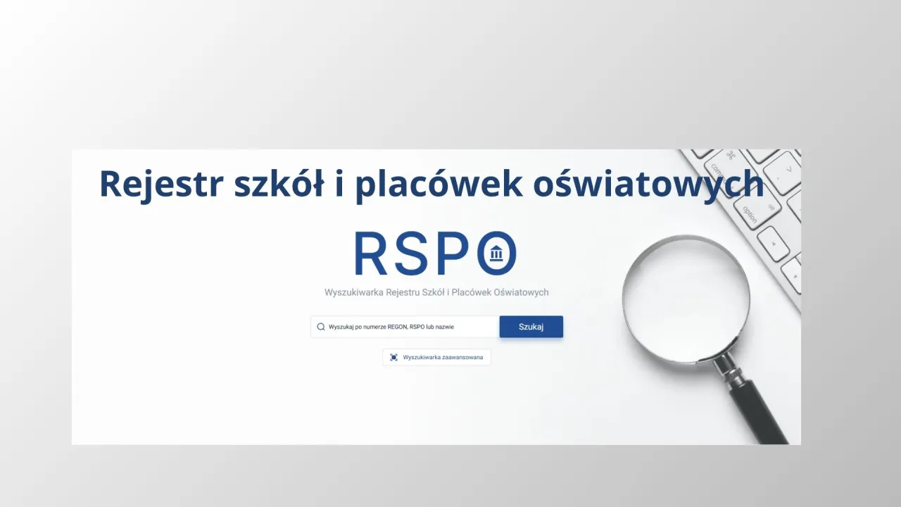 Rejestr Szkół i Placówek Oświatowych RSPO wyszukiwarka