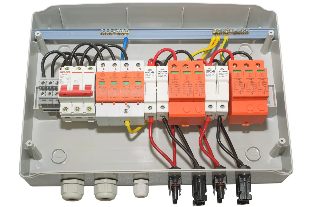rozdzielnica fotowoltaiczna AC DC