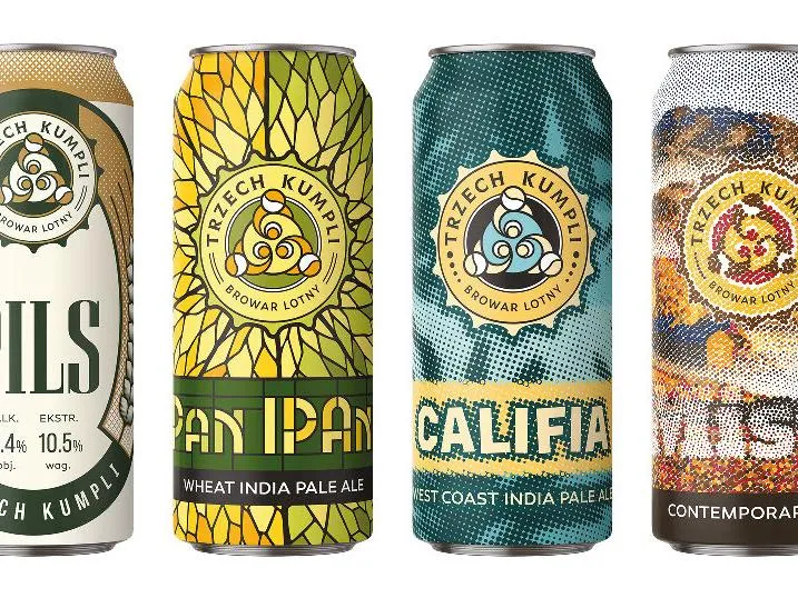 etykieta piwa z certyfikatem wegańskim V-Label